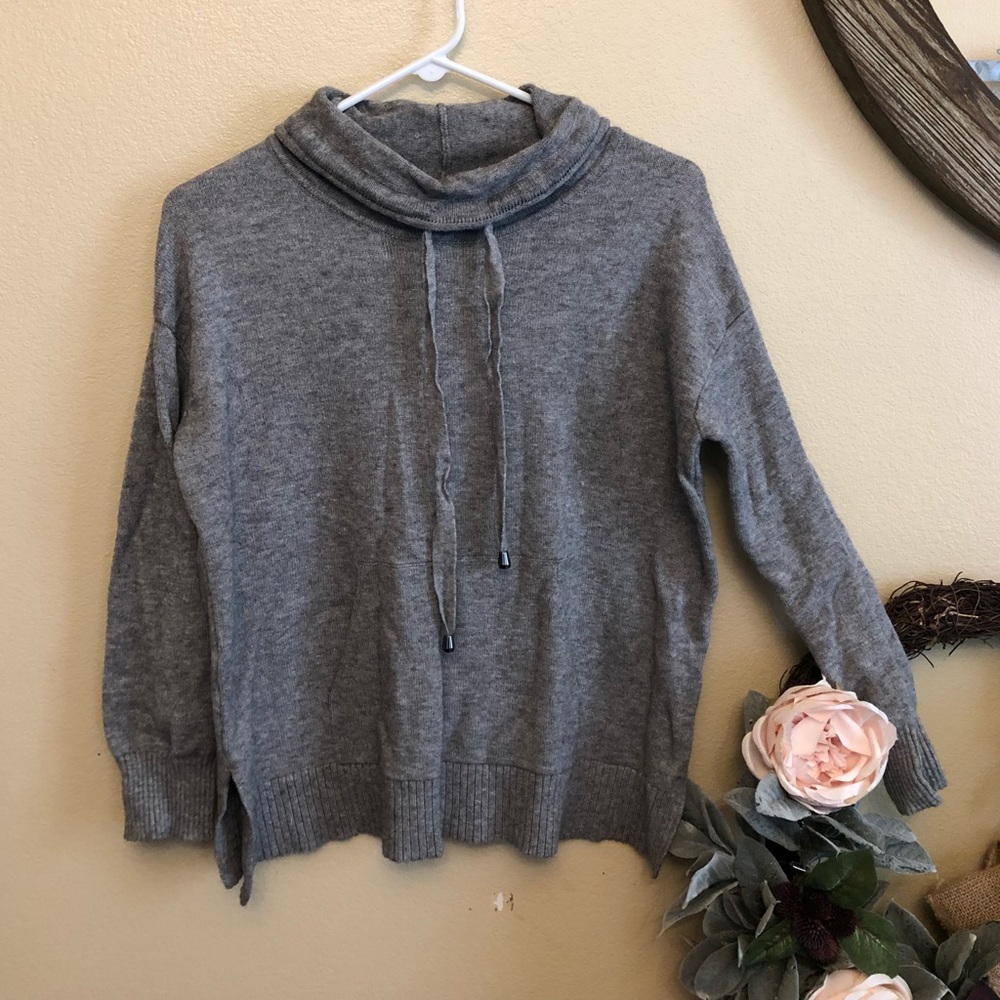 Comfortable grey sweater